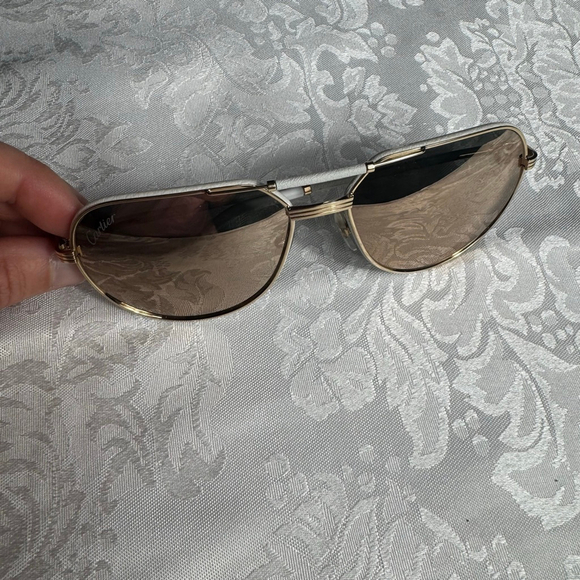Cartier Premier De Cartier White Frame Aviator CT0053S